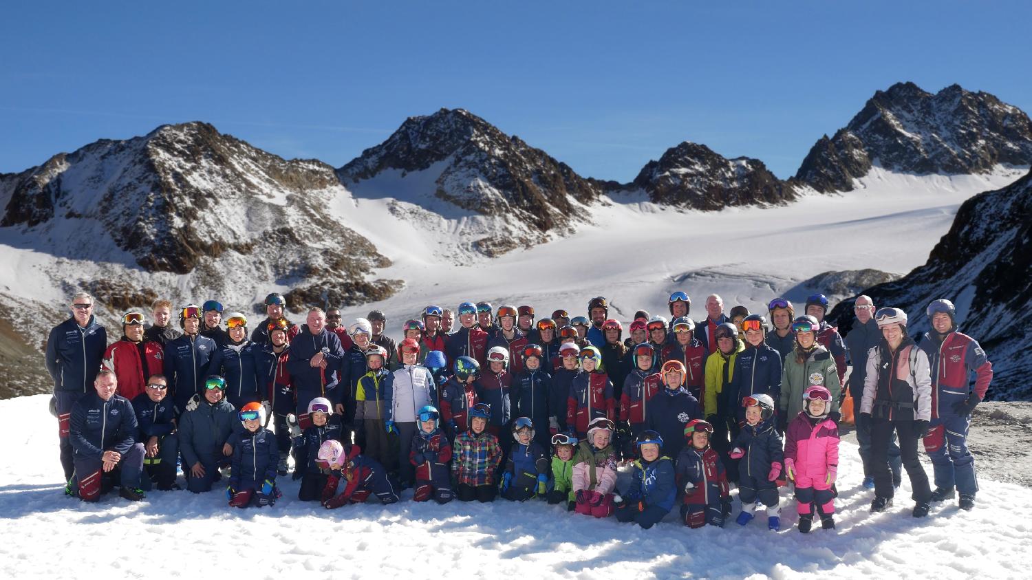 Alpines Trainingslager des Ski-Club Auerbach auf dem Pitztalgletscher